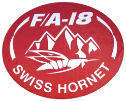 Picture of Swiss Hornet Team Autoaufkleber / Abziehbild